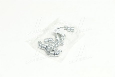 Пресс-масленка М10х1х45 угловая (10шт) RIDER RD-0011