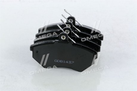 Колодка торм. диск. STANDARD VW CADDY, GOLF, POLO передн. RIDER RD.21945STD (фото 1)