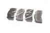 Колодка гальм. диск. TWIN (компл. На вісь) VOLVO FL D6B 03.00- (RIDER) ST 29136PRO