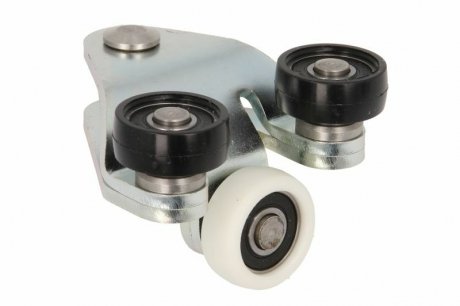 Ролики нижней петли сдвижной двери с кронштейном Peugeot Boxer/Fiat Ducato/Citroen Jumper (94-06) (на подшипниках) Roll PFC05 (фото 1)