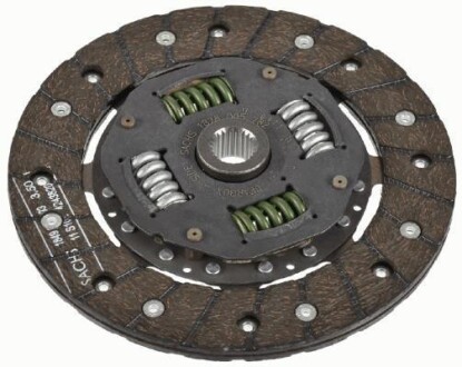 Диск зчеплення VW Golf/Jetta &quot;1,3-1,6 &quot;76-90 SACHS 1878005782 (фото 1)