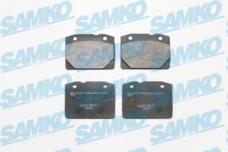 Колодки гальмівні SAMKO 5SP127 (фото 1)