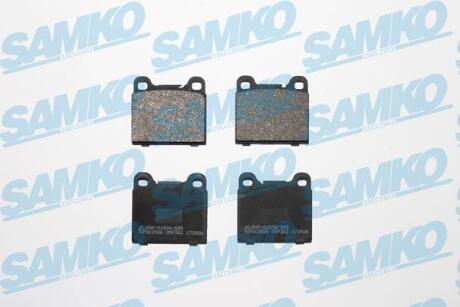 Колодки гальмівні SAMKO 5SP362 (фото 1)