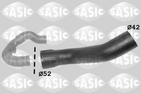 Патрубок нагнетаемого воздуха SASIC 3356080