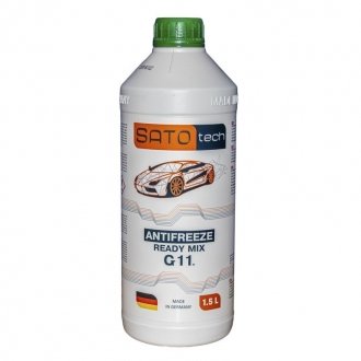 SATO Антифриз зеленый (-35С) 1,5л. READY MIX SATO TECH G1101GRM