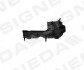 Кронштейн бампера AUDI A4 (B7), 05 - 08 PAD44016R