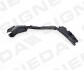 Кронштейн бампера FORD FIESTA, 10.08 - 12.12 PFD04449L