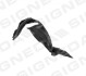 ПідКрилок TOYOTA HILUX, 05 - 12 PTY11341AL