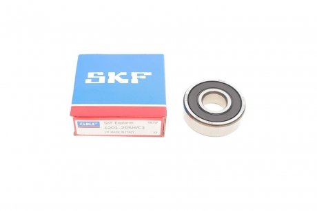 Подшипник шариковый (12X32X10) SKF 6201-2RSH/C3