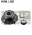 SKF FORD ступиця колеса задн.(к-т) Mondeo -97(+ABS) VKBA 1482