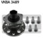 SKF VW Ступица задн.(с подшипн.) Passat 97- AUDI A6 97- VKBA 3489