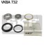 SKF VOLVO Подшипник передней ступицы 740 84-87 VKBA 732