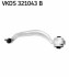 SKF AUDI Тяга реактивная A4  лев. VKDS 321043 B