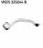 SKF AUDI Тяга реактивная A4  прав. VKDS 321044 B