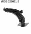 SKF FIAT Рычаг передн.лев.Doblo 01- VKDS 322061 B