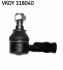 Накінечник рульової тяги MERCEDES/VW Sprinter(901-904)/ LT 28-46 "F "95-"06 (*) VKDY 318040