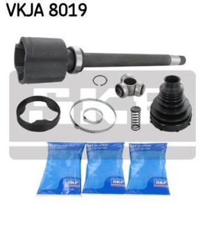 ШРУС зі змазкою в комплекті SKF VKJA8019
