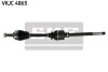 SKF PEUGEOT Полуось  прав. 306 1.8-1.9, 405 VKJC 4865