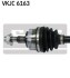DB Полуось левая A-Class W168 -04 SKF VKJC 6163 (фото 2)