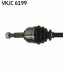 Вал приводной RENAULT FLUENCE (L3_)/ MEGANE III/ SCENIC III SKF VKJC 6199 (фото 2)