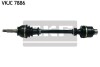 SKF RENAULT Полуось лев./прав.L=714mm 23/27 зуб. Trafic -89 VKJC 7886