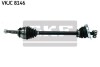 Полуось левая 690mm с ABS Logan,Sandero 04- 23зуба VKJC 8146