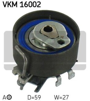 Натяжна ролик, ремінь ГРМ (ви-во) SKF VKM 16002