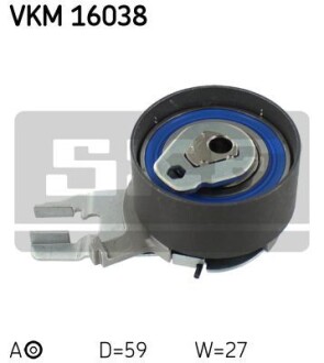 Натяжний ролик SKF VKM16038