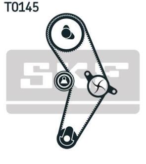 Роликовий модуль натягувача ременя (ролик, ремінь) SKF VKMA 02209