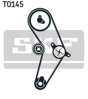 Водяной насос + комплект зубчатого ремня SKF VKMC 02204-3