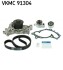 SKF TOYOTA К-кт грм (помпа+ремінь+2 ролика) Lexus RX 03- VKMC 91304