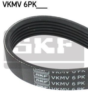 Ремень поликлиновый 6PK1025 SKF VKMV 6PK1025