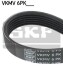 SKF Ремень поликлиновый 6PK1049 VKMV 6PK1049