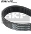 SKF Ремень поликлиновый 6PK1265 VKMV 6PK1265