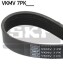 SKF Ремень поликлиновый 7PK1080 VKMV 7PK1080