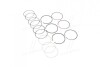Кольца поршневые DAEWOO 68,50 3 Cyl. 1,2 x 1,5 x 2,8 mm (SM) SM MVI 791401-00-3 (фото 2)