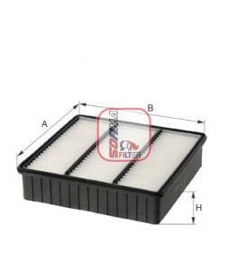 Фільтр повітряний MITSUBISHI &quot;2,0-2,4 &quot;07-12 SOFIMA S3539A (фото 1)