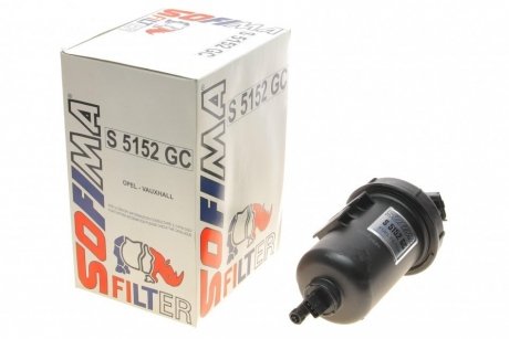 Фото 1 - фільтр паливний в корпусі SOFIMA S 5152 GC Фільтр паливний в корпусі SOFIMA S 5152 GC (фото 1)