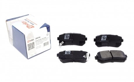 Фото 1 - колодки тормозные Solgy 209154 Колодки тормозные Solgy 209154 (фото 1)