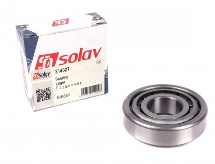 Подшипник (25x62x18.25) Solgy 214027
