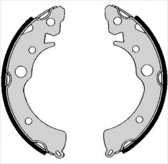 Гальмівні колодки барабанні STARLINE BC 04810