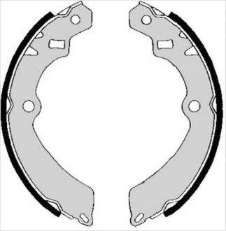 Гальмівні колодки барабанні STARLINE BC 05710