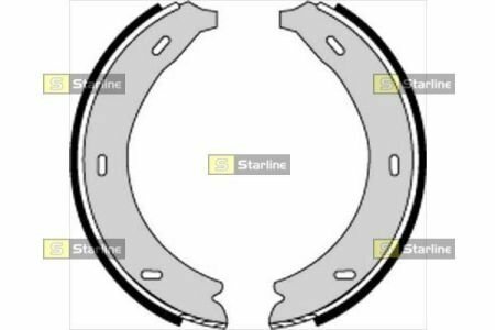 Гальмівні колодки барабанні STARLINE BC 07320