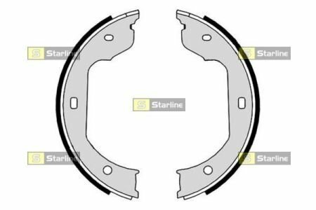 Гальмівні колодки барабанні STARLINE BC 09110