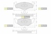 Гальмівні колодки дискові BD S118