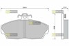 Гальмівні колодки дискові STARLINE BD S416 (фото 2)