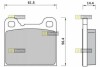 Гальмівні колодки дискові BD S420