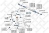 Рычаг передний верхний левый / Audi A6/A4 95&gt; STELLOX 54-00718-SX (фото 2)