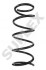 SUPLEX NISSAN Пружина передняя L=363mm Tiida 07- 22195