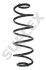 SUPLEX PEUGEOT Пружина задняя L=353mm 207 07- 24169